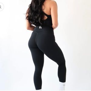 Brown First Health Leggings with Pockets Size 4